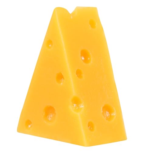 Toddmomy Realistisches Dreieckiges Käse Dekormodell Hochwertiges Detailgetreue Nachbildung für Heimdekoration Fotorequisiten Bäckerei und Partyaccessoires Toddmomy Realistisches Dreieckiges Käse Dekormodell Hochwertiges Detailgetreue Nachbildung für Heimdekoration Fotorequisiten Bäckerei und Partyaccessoires von Toddmomy