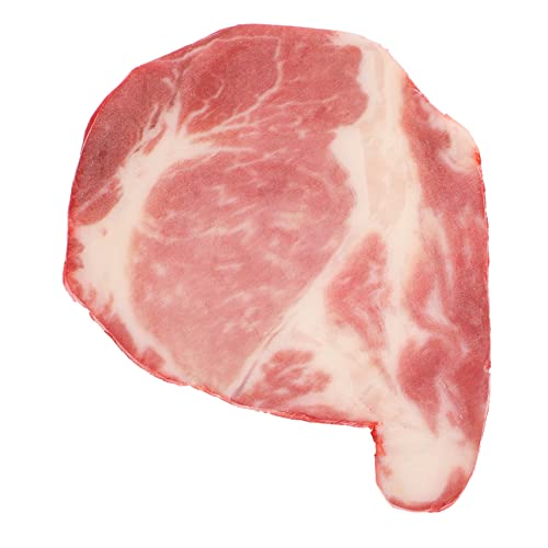 Toddmomy Realistisches Fake Beef Modell aus Geruchslosem PVC Detailgetreues Fleischspielzeug für Dekoration Party und Fotografie Lebensechte Küchen und Fleischshop Deko Sicheres für von Toddmomy
