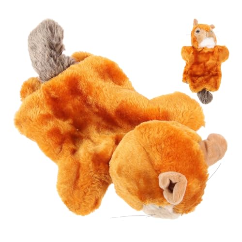 Toddmomy Realistisches Handpuppe Aus Plüsch Tiergeschichte Erzählspielzeug Für Kreative Lernaktivitäten Und Interaktion Zwischen Eltern Und Junge Mädchen von Toddmomy