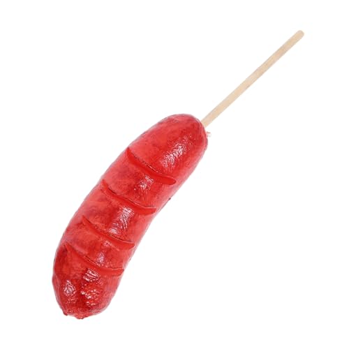 Toddmomy Realistisches Hot Dog Modell Detailgetreuer Langlebiger BBQ Nachbildung Kunstlebensmittel für Party- Küchen Eventdekoration Simuliertes Food Prop Leicht zu Reinigen Toddmomy Realistisches Hot Dog Modell Detailgetreuer Langlebiger BBQ Nachbildung Kunstlebensmittel für Party- Küchen Eventdekoration Simuliertes Food Prop Leicht zu Reinigen von Toddmomy