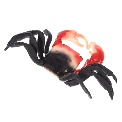 Toddmomy Realistisches Krabbenmodell Leichtes Meerestier Deko Figur Lernspielzeug Aquarium Tischdeko Simulation Crab für Kreative Rollenspiele und Bildung von Toddmomy