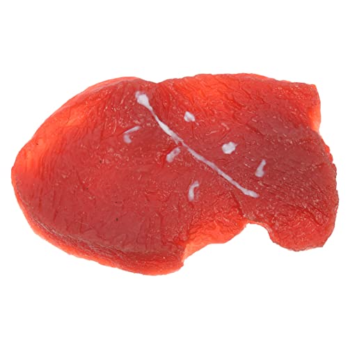 Toddmomy Realistisches Künstliches Rindfleisch Modell für Spielküche PVC Lebensmittelattrappe für Dekoration für Zuhause Partys für Kreatives Spiel Toddmomy Realistisches Künstliches Rindfleisch Modell für Spielküche PVC Lebensmittelattrappe für Dekoration für Zuhause Partys für Kreatives Spiel von Toddmomy