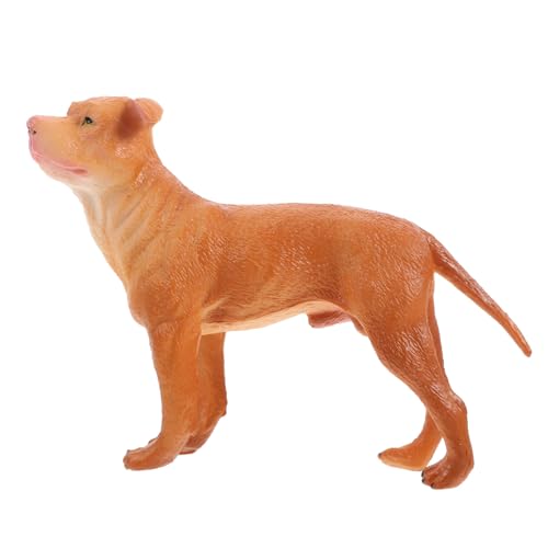 Toddmomy Realistisches Kunststoff Hundemodell Kleines Künstliches Welpenornament Lebensechte Simulation Pädagogisches Tiermodell Detailreiche Dekoration für Kinderzimmer und Sammlungen von Toddmomy