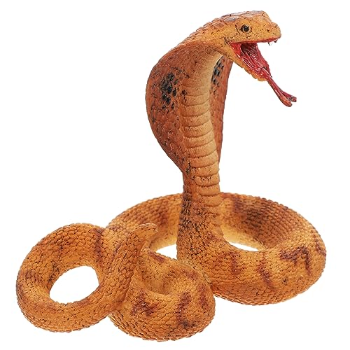 Toddmomy Realistisches Kunststoff Schlangenmodell Reptilienfigur Deko Lernspielzeug für Junge Mädchen Halloween Geburtstagsgeschenk Toddmomy Realistisches Kunststoff Schlangenmodell Reptilienfigur Deko Lernspielzeug für Junge Mädchen Halloween Geburtstagsgeschenk von Toddmomy