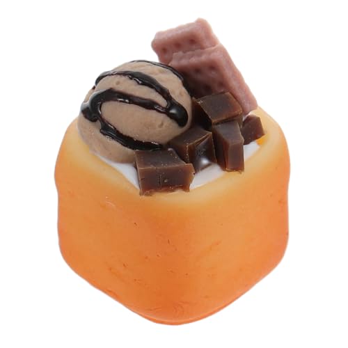 Toddmomy Realistisches Mini Eiscreme Toast für Puppenhaus Küchenzubehör für Kreative Displays und Sammlungen von Toddmomy