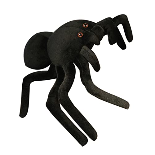 Toddmomy Realistisches Spinnen Kuscheltier Plüschtier aus Weichem Baumwollstoff Plüschspielzeug und Schmusetier als Schlafbegleiter und Dekoratives Stofftier für Mädchen und Jungen von Toddmomy