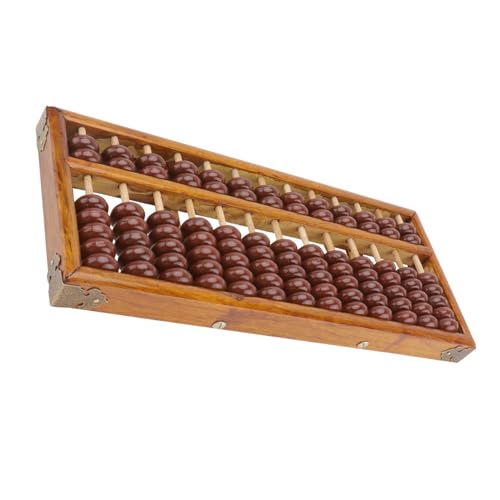 Toddmomy Rechenrahmen aus Holz Solides Abacus Mathematischen Fähigkeiten Leicht und Langlebig für Junge Mädchen der Grundschule von Toddmomy