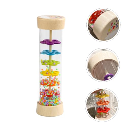 Toddmomy Regen Sound Stick für Musikalisches Instrument zur Sensorischen Entwicklung Großer Regenmacher für Frühkindliche Bildung Sicheres und Langlebiges für Kreative Freizeitgestaltung von Toddmomy