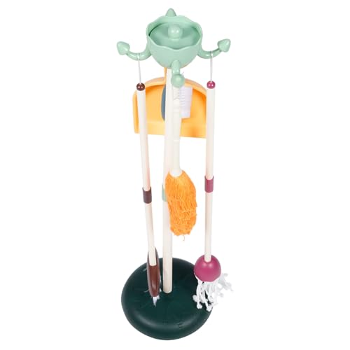 Toddmomy Reinigungsset Teilig mit Besen und Mop Leichtes Rollenspiel für Kleinkinder Sicher Handlich und Kreativ für Fantasievolles Saubermachen Zuhause von Toddmomy