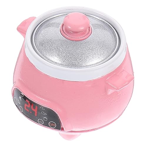 Toddmomy Reiskochermodell Küchenzubehör Puppenhausdekoration Mini-Hauskochgeschirr Mini-Möbelzubehör kleines Elektroherd Modell reiskocher Legierung Rosa Toddmomy Reiskochermodell Küchenzubehör Puppenhausdekoration Mini-Hauskochgeschirr Mini-Möbelzubehör kleines Elektroherd Modell reiskocher Legierung Rosa von Toddmomy
