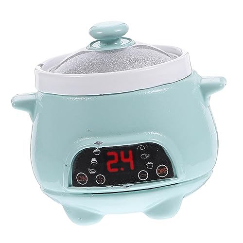 Toddmomy Reiskochermodell Mini-Hausreiskocher Simulation Reiskocher Miniatur -Szenenmodell Küchendekor Mini-Kochgeschirr- Mini- -Geschirr Legierung Light Green Toddmomy Reiskochermodell Mini-Hausreiskocher Simulation Reiskocher Miniatur -Szenenmodell Küchendekor Mini-Kochgeschirr- Mini- -Geschirr Legierung Light Green von Toddmomy