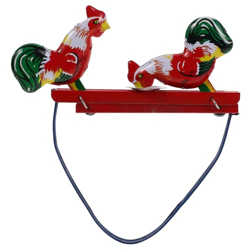 Toddmomy Retro Blechspielzeug Metall Hahn aus Stahl Detailliertes Robustes Hühnchen Design Klassisches Lustiges Hühnerspielzeug Langlebiger Retro Bauernhof Deko Interessantes Küken Toddmomy Retro Blechspielzeug Metall Hahn aus Stahl Detailliertes Robustes Hühnchen Design Klassisches Lustiges Hühnerspielzeug Langlebiger Retro Bauernhof Deko Interessantes Küken von Toddmomy