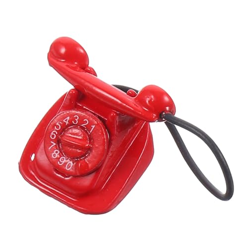 Toddmomy Miniatur Retro Telefon Dekoration Für Handgemachtes Spielzeug Für Kreative Wohnzimmereinrichtungen Toddmomy Miniatur Retro Telefon Dekoration Für Handgemachtes Spielzeug Für Kreative Wohnzimmereinrichtungen von Toddmomy