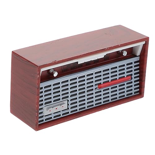 Toddmomy Retro -radiomodell Mini-Radio-schmuck Modelle Radio Retro -Radio Kleines Radio Hausdeko Mini Kleines Radiomodell Filigranes Mini-Radio Vintage-Radio Plastik Braun Toddmomy Retro -radiomodell Mini-Radio-schmuck Modelle Radio Retro -Radio Kleines Radio Hausdeko Mini Kleines Radiomodell Filigranes Mini-Radio Vintage-Radio Plastik Braun von Toddmomy