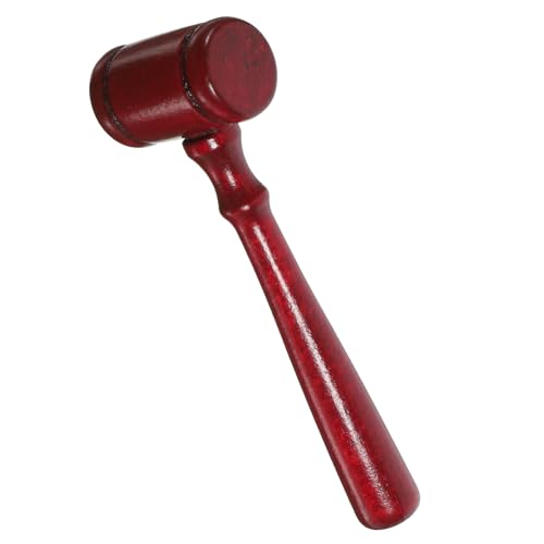 Toddmomy Richterhammer aus Holz für Rollenspiel Zubehör Handgefertigtes Holzspielzeug für Junge Mädchen und Jungen Praktisch und Tragbar Toddmomy Richterhammer aus Holz für Rollenspiel Zubehör Handgefertigtes Holzspielzeug für Junge Mädchen und Jungen Praktisch und Tragbar von Toddmomy