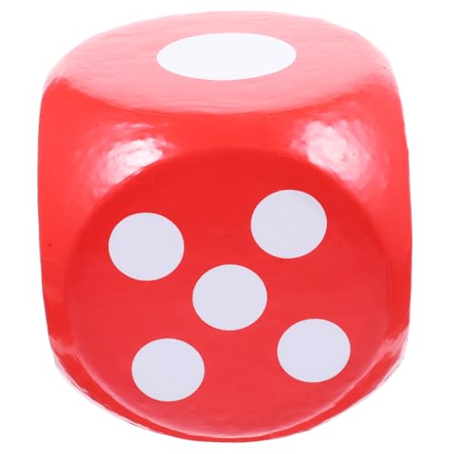 Toddmomy Riesige Spielwürfel aus Schaumstoff für Kinder 14cm Große Partywürfel Leichte und Handliche Würfel für Brettspiele und Klassenzimmer von Toddmomy