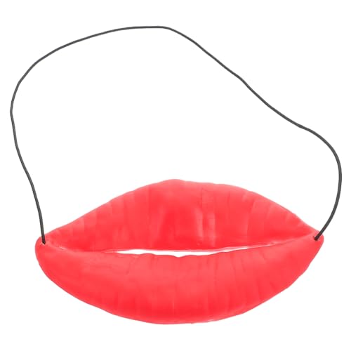 Toddmomy Rote Lippen Requisiten für Hochzeit Junggesellinnenabschied Prank Spiel Zubehör für Lebhafte Gästeinteraktion und Kreative Feiergestaltung mit Hochwertiger Verarbeitung Toddmomy Rote Lippen Requisiten für Hochzeit Junggesellinnenabschied Prank Spiel Zubehör für Lebhafte Gästeinteraktion und Kreative Feiergestaltung mit Hochwertiger Verarbeitung von Toddmomy