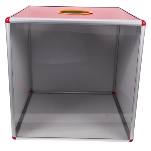 Toddmomy Rote Transparente Losbox Einseitig Klare Wahlurne für Abstimmungen Tombola Spenden Partyspiele Langlebig und Praktisch Toddmomy Rote Transparente Losbox Einseitig Klare Wahlurne für Abstimmungen Tombola Spenden Partyspiele Langlebig und Praktisch von Toddmomy