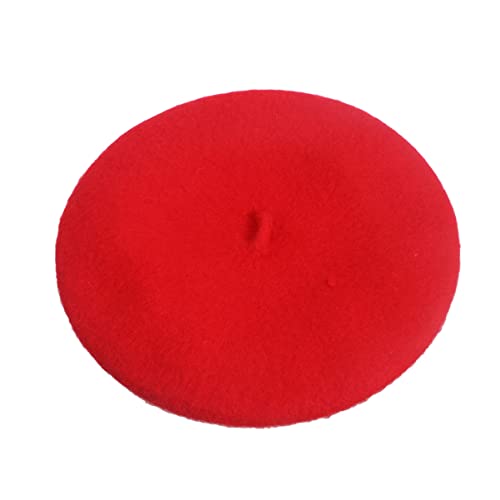 Toddmomy Roter Beret für Mädchen Warmes Wollmaterial Französischer Stil Beanie für Herbst und Winter für Schule und Freizeitaktivitäten Toddmomy Roter Beret für Mädchen Warmes Wollmaterial Französischer Stil Beanie für Herbst und Winter für Schule und Freizeitaktivitäten von Toddmomy
