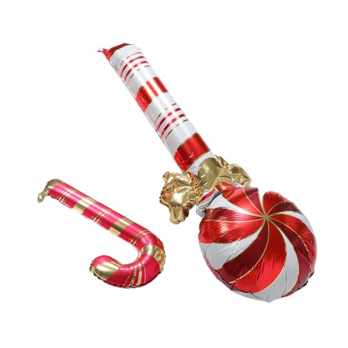 Toddmomy Rotes Candy Cane Folienballon Aufblasbare Weihnachtsdeko mit Süßer Cartoon Vielseitig für Party Foto und Baumschmuck Dekorative Weihnachtsballons aus Aluminiumfolie Toddmomy Rotes Candy Cane Folienballon Aufblasbare Weihnachtsdeko mit Süßer Cartoon Vielseitig für Party Foto und Baumschmuck Dekorative Weihnachtsballons aus Aluminiumfolie von Toddmomy