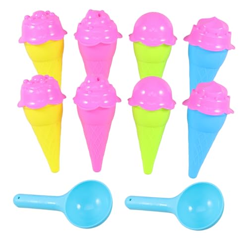 Toddmomy Sandspielzeug Eiscreme Eistüten Sandformen Teilig Kunststoff für Strand Garten Indoor Outdoor Kreative Sandburgen Bauen Toddmomy Sandspielzeug Eiscreme Eistüten Sandformen Teilig Kunststoff für Strand Garten Indoor Outdoor Kreative Sandburgen Bauen von Toddmomy
