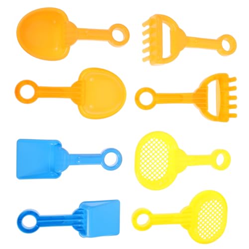 Toddmomy Sandspielzeug für Teiliges mit Schaufeln und Sandrake Sicher für Farben Zufällig für Strand und Sandkastenaktivitäten Zufällige Farbe Zufällige Farbe von Toddmomy