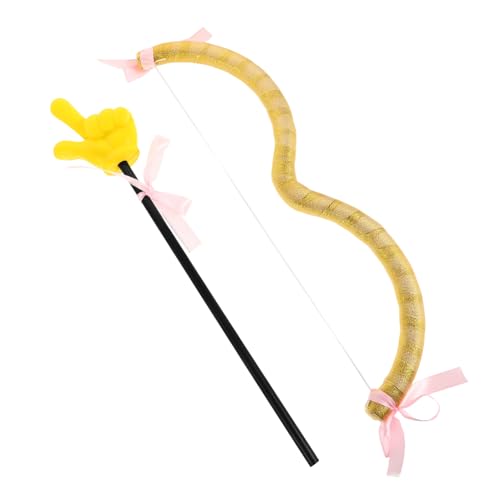 Toddmomy Satz Kostüm-Requisiten Zum Valentinstag Amor-Accessoires Für Frauen Amorbogen Amor-kostümzubehör Amor Pfeile Amor- -stütze Amor-Halloween-kostüm Yellow Stoff Toddmomy Satz Kostüm-Requisiten Zum Valentinstag Amor-Accessoires Für Frauen Amorbogen Amor-kostümzubehör Amor Pfeile Amor- -stütze Amor-Halloween-kostüm Yellow Stoff von Toddmomy