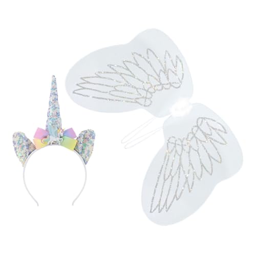 Toddmomy Kostüm Set Mit Kopfband Und Flügeln Farbenfrohe Verkleidung Für Mädchen Und Für Partys Kostümspiele Und Kreative Anlässe Toddmomy Kostüm Set Mit Kopfband Und Flügeln Farbenfrohe Verkleidung Für Mädchen Und Für Partys Kostümspiele Und Kreative Anlässe von Toddmomy
