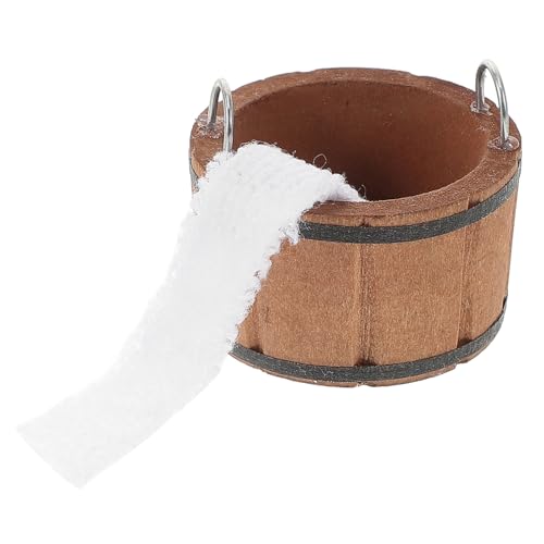 Toddmomy Satz Zubehör für Puppenhäuser badewanne puppenhaus Holz puppenhaus badewanne : Puppenmöbel puppenhaus Einrichtung Puppenstubenmöbel Miniaturpuppenhausmöbel Miniatur-Dinge von Toddmomy