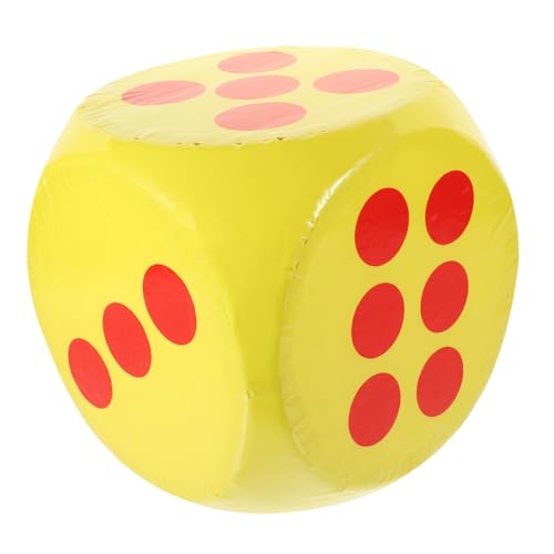 Toddmomy Schaumwürfel Große Schaumstoffwürfel Würfelspiele Standard-spielwürfel Übergroße Aufblasbare Jumbo- von Toddmomy