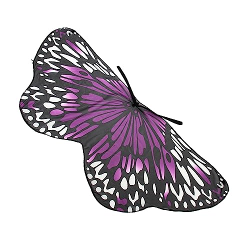 Toddmomy Schmetterlings Cape für Dekoratives Cosplay Cape aus Hochwertigem Polyester Farbverlauf für Halloween Geburtstagsfeiern und Kostümpartys Toddmomy Schmetterlings Cape für Dekoratives Cosplay Cape aus Hochwertigem Polyester Farbverlauf für Halloween Geburtstagsfeiern und Kostümpartys von Toddmomy