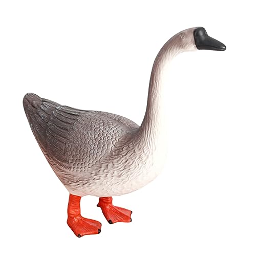 Toddmomy Schwan-Ornamente tierfiguren für für Tiermodell Mini-Frösche kleine Spielsachen spielzeuge lebensechte Gans-Statue Indoor-Kunststoff-Handwerk Plastik Grey Toddmomy Schwan-Ornamente tierfiguren für für Tiermodell Mini-Frösche kleine Spielsachen spielzeuge lebensechte Gans-Statue Indoor-Kunststoff-Handwerk Plastik Grey von Toddmomy