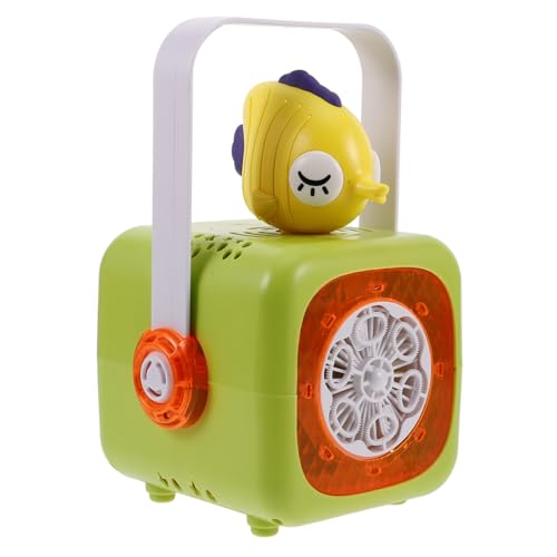 Toddmomy Seifenblasenmaschine Blasenmaschine für Blasenmaschine für draußen -Blasengenerator Badeblasenmaschine Automatisches Blasengerät Blasen für Plastik Light Green von Toddmomy
