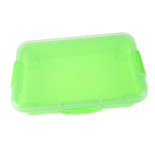 Toddmomy Sensorisches Aktivitätstablett mit Ultraleichter Knetmasse Stapelbare Aufbewahrungsbox für Transparenter Grüner Sandspielkasten Einfach Formbare Knetsets für DIY Projekte in Toddmomy Sensorisches Aktivitätstablett mit Ultraleichter Knetmasse Stapelbare Aufbewahrungsbox für Transparenter Grüner Sandspielkasten Einfach Formbare Knetsets für DIY Projekte in von Toddmomy