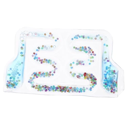 Toddmomy Sensorisches Education Gel Maze mit Glitter Leichtes Stressabbau Konzentrationstraining für Mädchen Jungen Tragbares Sinneslabyrinth für Schule Büro Freizeit Toddmomy Sensorisches Education Gel Maze mit Glitter Leichtes Stressabbau Konzentrationstraining für Mädchen Jungen Tragbares Sinneslabyrinth für Schule Büro Freizeit von Toddmomy