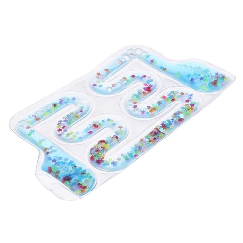 Toddmomy Sensorisches Maze Labyrinth mit Gelkugeln Balancierendes Konzentrationstraining für Jungen und Mädchen Langlebiges Wiederverwendbares Sinnesspielzeug zur Stressreduktion von Toddmomy