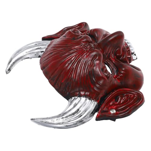Toddmomy Sharp-horned Teufelsmaske -halloween- Gruselige Halloween- Cosplay - Halbmaske Dämonenmaske Geistermaske Kostüm Horror- Halloween - Emulsion Toddmomy Sharp-horned Teufelsmaske -halloween- Gruselige Halloween- Cosplay - Halbmaske Dämonenmaske Geistermaske Kostüm Horror- Halloween - Emulsion von Toddmomy