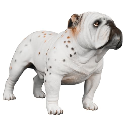 Toddmomy Simulation Bulldogge Figur Realistisches Hundemodell Für Kreative Dekoration Für Auto Und Mehr Toddmomy Simulation Bulldogge Figur Realistisches Hundemodell Für Kreative Dekoration Für Auto Und Mehr von Toddmomy