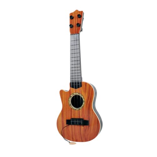 Toddmomy Simulation Gitarrenspielzeug aus Kunststoff Langlebiges Musikinstrument Modell Kindgerechtes Gitarrenspielzeug für Anfänger Stabiles Lernspielzeug für Mädchen und Jungen Sicherer von Toddmomy