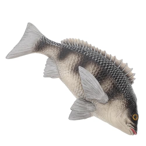 Toddmomy Simulationsfischmodell Realistisches Schwarzes Meerbrassen Modell Für Frühkindlichen Bildung Tierfigur Für Dekoration von Toddmomy