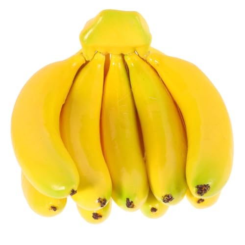 Toddmomy Simulierte Banane Bananenstütze Künstliche Frucht Dekoratives Künstliches Obst Kunstobst Aus Der Küche Künstliche Banane Bananenskulptur Falsches Obstdekor Simuliertes Obst Plastik Toddmomy Simulierte Banane Bananenstütze Künstliche Frucht Dekoratives Künstliches Obst Kunstobst Aus Der Küche Künstliche Banane Bananenskulptur Falsches Obstdekor Simuliertes Obst Plastik von Toddmomy