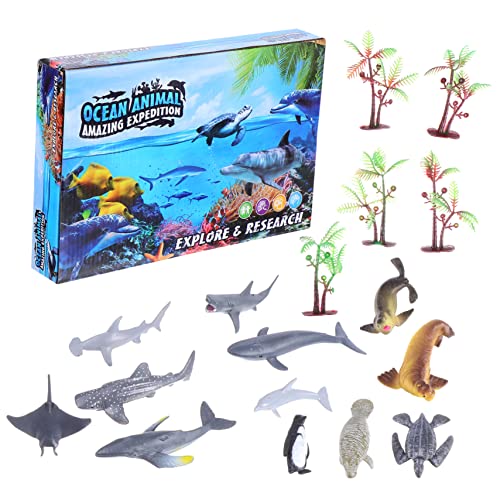 Toddmomy Simulierte Meeresbewohner Modellspielzeug aus Langlebigem Pädagogisches Kinderspielzeug zur Tiererkennung Realistische Nachbildung für Spielerisches Lernen und Geschenkideen Toddmomy Simulierte Meeresbewohner Modellspielzeug aus Langlebigem Pädagogisches Kinderspielzeug zur Tiererkennung Realistische Nachbildung für Spielerisches Lernen und Geschenkideen von Toddmomy