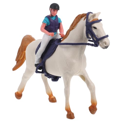 Toddmomy Simulierte Reiterornamente Miniaturpferd Spielzeugfigur Reiten Pferdefigur Modellpferde Partydekorationen Zum Thema Gehendes Pferdespielzeug Plastik Toddmomy Simulierte Reiterornamente Miniaturpferd Spielzeugfigur Reiten Pferdefigur Modellpferde Partydekorationen Zum Thema Gehendes Pferdespielzeug Plastik von Toddmomy