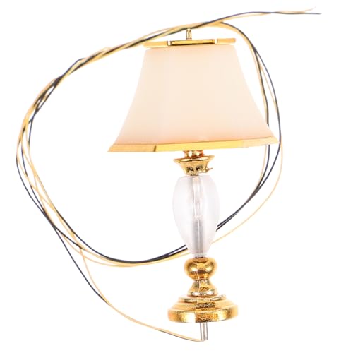 Toddmomy Simulierte hexagonale Tischlampe Miniatur Puppenhausmöbel klein batteriebetriebene puppenhausbeleuchtung Bett Mini-Hauslichtmodell Mini-Hausdekoration Metall Golden Toddmomy Simulierte hexagonale Tischlampe Miniatur Puppenhausmöbel klein batteriebetriebene puppenhausbeleuchtung Bett Mini-Hauslichtmodell Mini-Hausdekoration Metall Golden von Toddmomy
