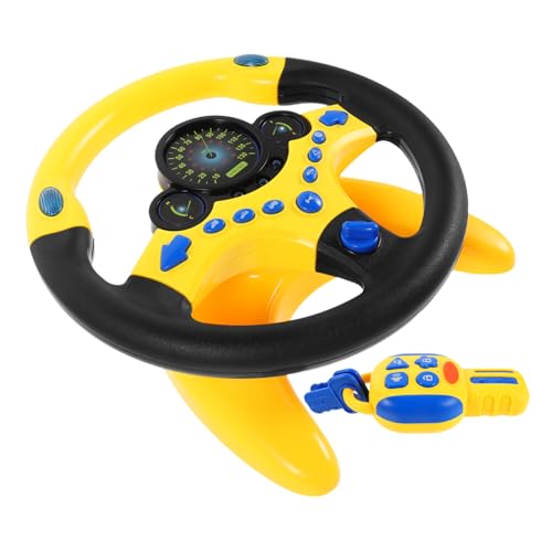Toddmomy Simulierter mit Schlüssel Licht Musik Tragbarer Auto Fahr Simulator Interaktives Steuerungsrad für Reisen und Pädagogisches Robustes Kunststoffmaterial Toddmomy Simulierter mit Schlüssel Licht Musik Tragbarer Auto Fahr Simulator Interaktives Steuerungsrad für Reisen und Pädagogisches Robustes Kunststoffmaterial von Toddmomy