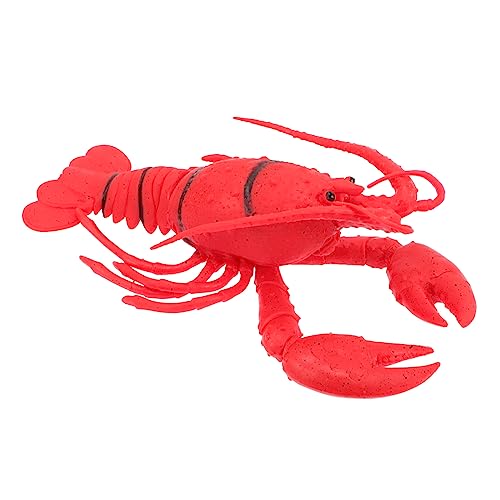 Toddmomy Simuliertes Meeresleben Modell Hummer Figur Squeeze Aquarium Deko Realistische Meeresbewohner für Lernspielzeug und Tischdekoration Toddmomy Simuliertes Meeresleben Modell Hummer Figur Squeeze Aquarium Deko Realistische Meeresbewohner für Lernspielzeug und Tischdekoration von Toddmomy
