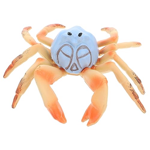 Toddmomy Simuliertes Spinnenkrabben Modellspielzeug für Pädagogisches Kreativität und Vorstellungskraft Leicht und Tragbar Langlebiges Kunststoffornament für Lernspiele und Aquarien von Toddmomy