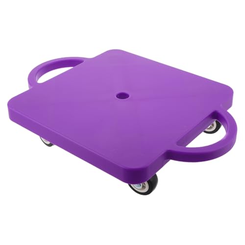 Toddmomy Skateboard Skateboard Kleinkindspielzeug Rollerbrett Montessori Autospielzeug Kleinkind Lenkrad Sensorisches Gleichgewichtstraining Kleinkind Sensorikspielzeugbrett DIY von Toddmomy