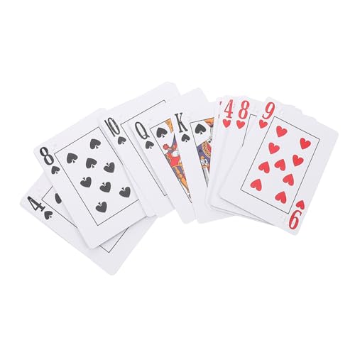 Toddmomy Spielkarten in Blindenschrift Kartenspiele Großes Kartenspiel Schulfreundliche Spielkarten Braille-Spiele Spielkarten Für Braille-bücher Unsichtbares Deck Papier Toddmomy Spielkarten in Blindenschrift Kartenspiele Großes Kartenspiel Schulfreundliche Spielkarten Braille-Spiele Spielkarten Für Braille-bücher Unsichtbares Deck Papier von Toddmomy