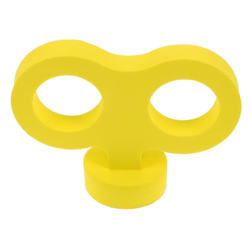 Toddmomy Spielzeuguhrwerk Auto zubehör schlüssel für Autofahrten Autoschlüssel-Aufkleber car Back Wind up Key Lustiges Autozubehör Autodekorationen Schwamm Yellow von Toddmomy